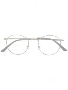 Очки в круглой оправе Calvin Klein, серебряный