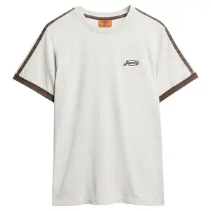 Футболка с коротким рукавом Superdry Essential Logo Retro St, серый