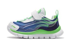 Кроссовки LINING YOUNG Aurora Skywalk Kids Lifestyle Shoes PS Low-top Navy Violet/standard White