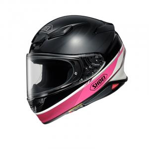 Сертифицированный CCC шлем полнолицевой из композитного волокна с одинарным визором для города, гонок и трека SHOEI, Nocturne-Tc-7