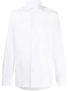 Рубашка с длинными рукавами Zegna, белый