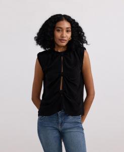 Женская блузка The Knot-so-Basic, черная Reistor, Black