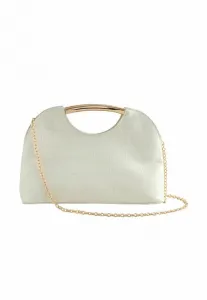 Сумка с вырезом под крокодиловую кожу Next, White