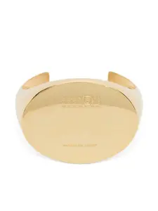 Браслет-кафф с логотипом MM6 Maison Margiela, серебряный