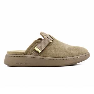 Vega Clog In Silver Mink Woden