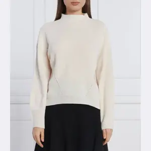 Шерстяной свитер обычного кроя Armani Exchange, экрю