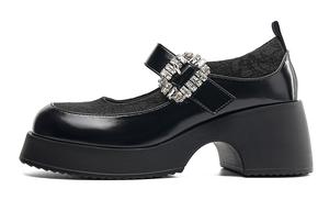 Женские лоферы Black EBLAN