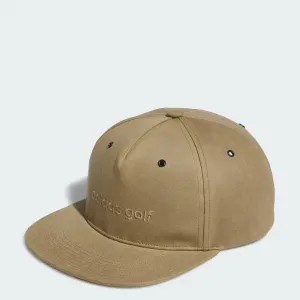 бейсболка adidas из вощеного холста с плоским козырьком