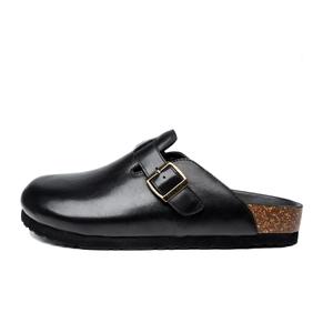 FED Сандалии мужские черные, износостойкие, с закрытым носком, нескользящие