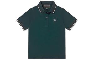Футболка поло зеленая детская EMPORIO ARMANI