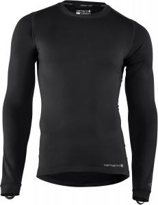 Carhartt мужская базовая футболка-поло UH0266M Force Heavyweight Stretch, Black
