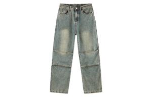 Джинсы унисекс ROUTE 66, Сырный желтый