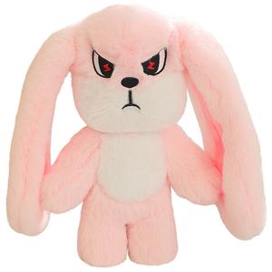 Expression Bunny, милые кроличьи куклы с висячими ушками, плюшевая игрушка Barbne, розовый