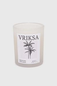 Свеча для практики йоги и медитации Врикша Joyinme, белый