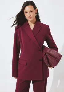 Обычный пиджак с накладкой Na-Kd, Burgundy