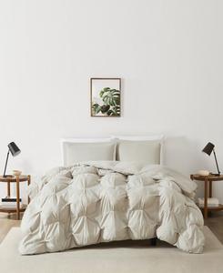 Комплект постельного белья Cloud Puffer из 3 предметов, размер King Truly Soft, бежевый