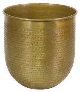Цветочный горшок Casa Moro Barcelona, 34x34x34 см, золотой