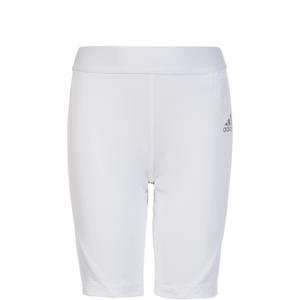 Adidas Performance Скинни спортивные шорты 'Youth' в белом цвете