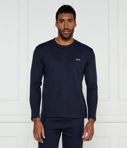 Лонгслив мужской Boss с круглым вырезом, синий