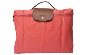 Сумка Le Pliage из полиамидного холста, портфель, женская сумочка-труба красный LONGCHAMP