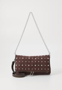 Клатч FAUX SUEDE STUDDED - Handbag Even&Odd, коричневый