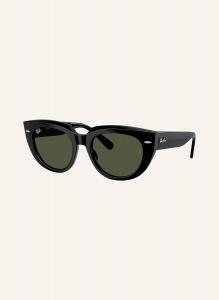 Солнцезащитные очки rb2286 дорин Ray-Ban, черный/зеленый