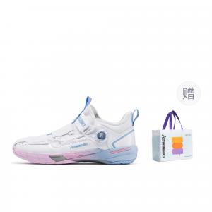 Траверс 2.0 Mid Collection амортизирующие износостойкие кроссовки для бадмнитона мид-топ унисекс Kawasaki, Tianyu Blue+спортивные носки *1