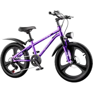 Детский велосипед Linear Pull Disc Brake Finger Power Braking 361°, dusk cloud фиолетовый