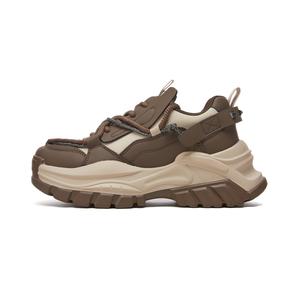 YEARCON Женские низкие массивные кроссовки Dark Brown, цвет Dark Brown