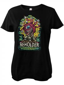 Dungeons And Dragons Футболка "The Eye Of The Beholder Girly Tee" черного цвета