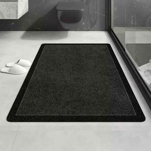 AOVOC Ковер 70х105 см из диатомита, грязеотталкивающий, впитывающий, нескользящий, быстросохнущий, для ванной комнаты