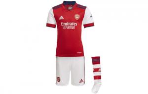 Спортивный костюм Adidas, красный/белый