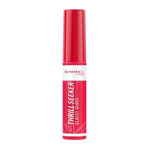 Блеск для губ с аппликатором xxl 600 ягодный глазурь, 10 мл Rimmel Thrill seeker glassy gloss, цвет 600 berry glace
