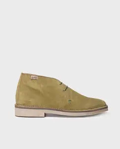 Мужские замшевые ботильоны на шнуровке Toni Pons, зеленый