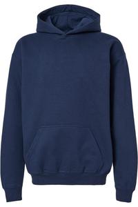 Gildan Softstyle Молодежный Мидвейт Толстовка с капюшоном, темно-синий