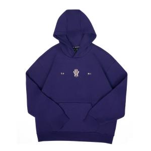 Капюшон с мягкой флисовой подкладкой универсальный свободный свитшот unisex ANTA, темно-фиолетовый