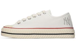 Кроссовки Playball Canvas унисекс с низким верхом белого цвета Mlb