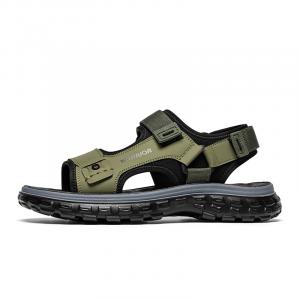 WARRIOR Пляжные сандалии мужские, армейский зеленый/черный