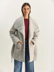 Bianco Lucci Зимнее пальто в сером цвете