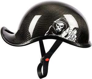 Шлем мотоциклетный SDFGDFD с узором, бронзовый