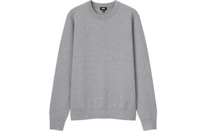 Свитер унисекс дымчато-серый Uniqlo, серый