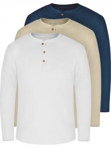 Normani Рубашка 2 x Thermooberteil Langarm Shirt Skiunterwäsche für Damen und Herren in Grün