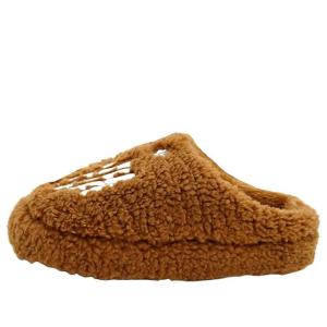 Сандалии OMNEWYORK Octavious Marks Clog 'Teddy Bear', коричневый