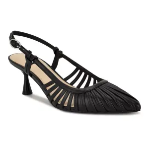 Туфли-лодочки Resta с острым носком женские без застежек Nine West, черный