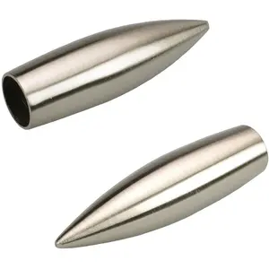 Концевая деталь для карнизов Bullet для карнизов диаметром 16 мм Liedeco, Edelstahlfarben