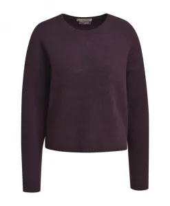 Укороченный пуловер Smith & Soul, фиолетовый