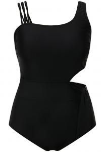 Купальник PEEKABOO CUTOUT Ulla Popken, черный