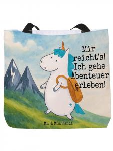 Mr. & Mrs. Panda Сумка с дизайном «Единорог-альпинист» и надписью, белого цвета