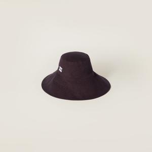 Джинсовая шляпа MIU MIU, коричневый