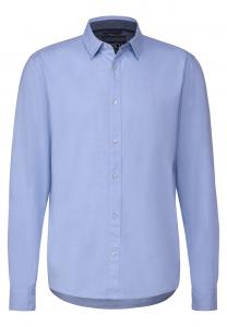 Рубашка обычного кроя на пуговицах Street One MEN, светло-синий